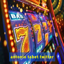 antonio tabet twitter